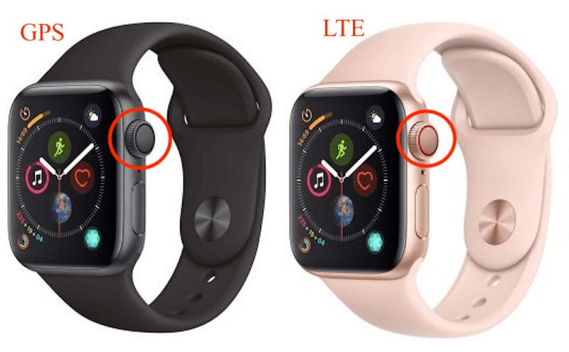 so sánh apple watch gps và lte