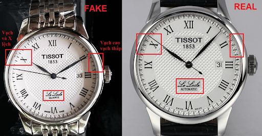 Cách phân biệt đồng hồ Tissot 1853 Trung Quốc và chính hãng