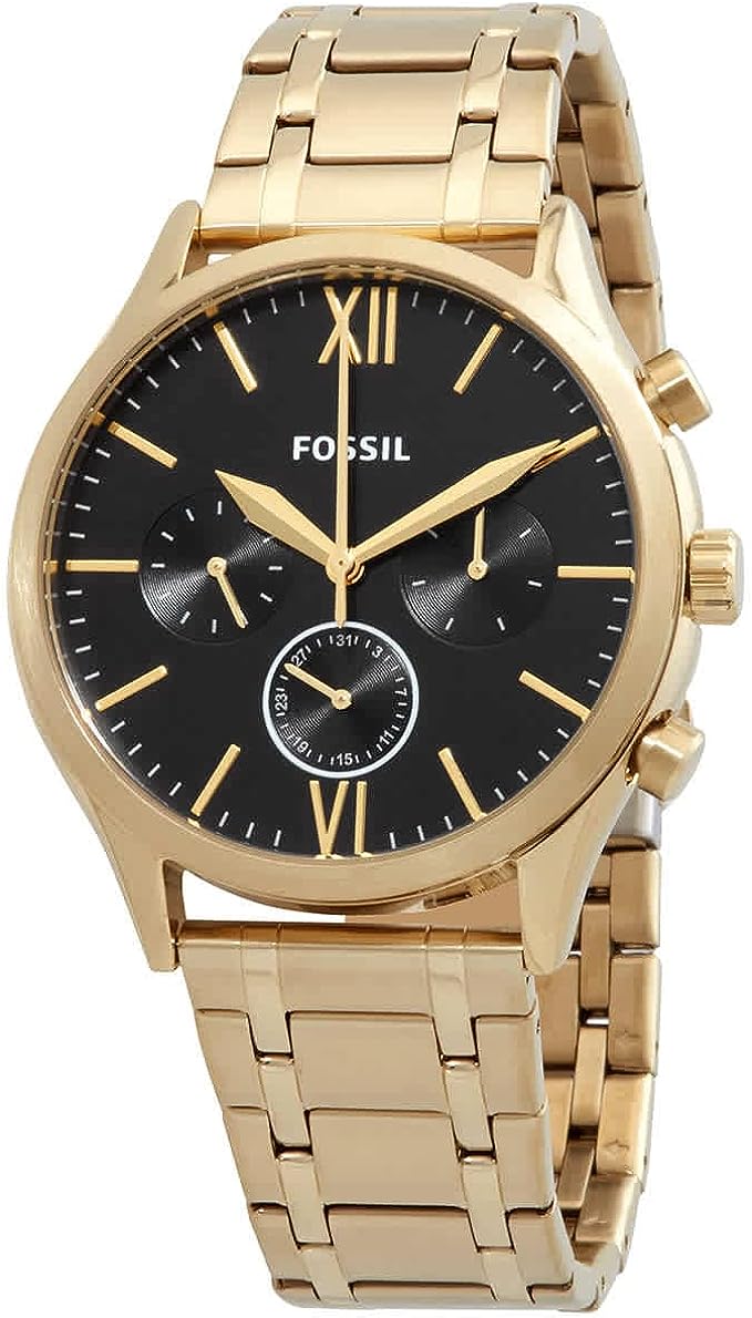 Fossil Fenmore Midsize Multifunction Gold-Tone Stainless Steel Watch ...